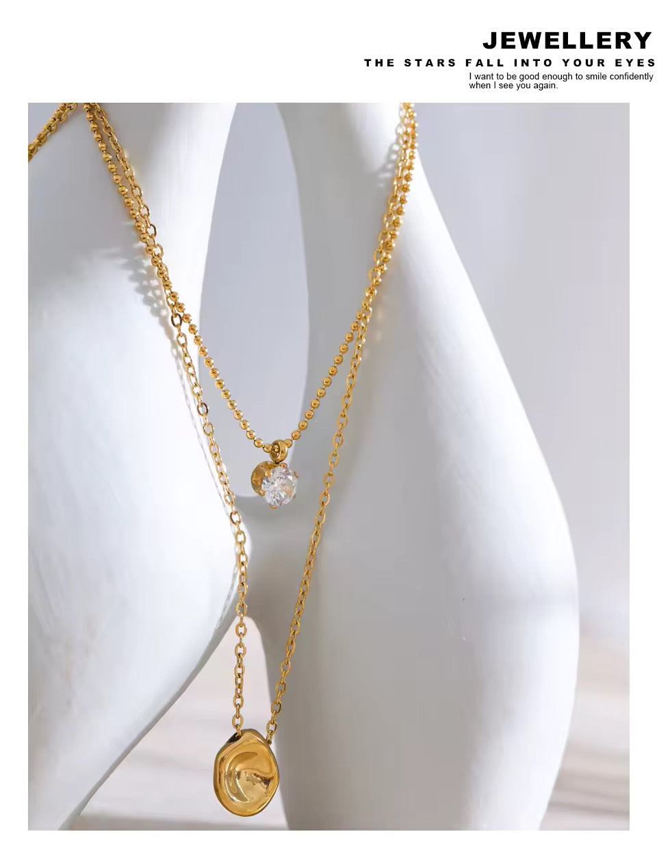 Double Layer Chain Necklace