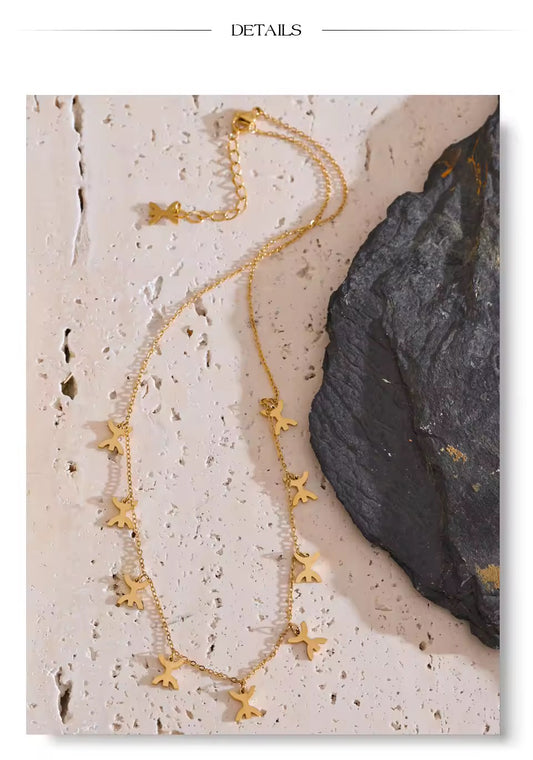 Geometric Attractive Necklace