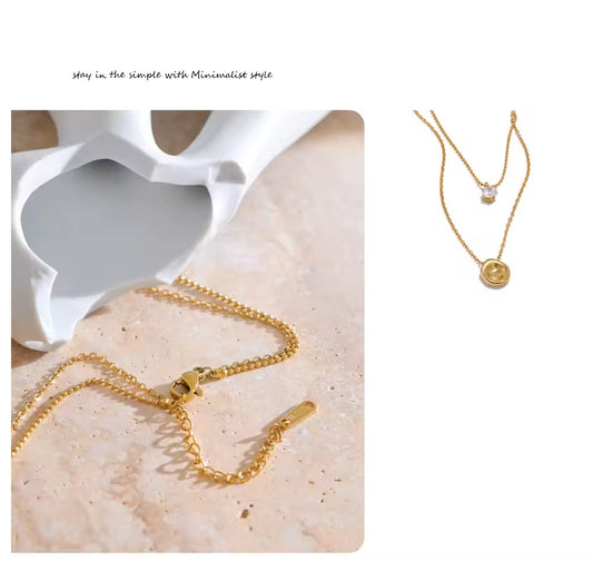 Double Layer Chain Necklace