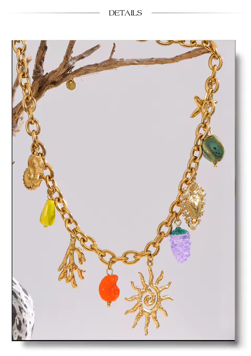 Sun Pendant Necklace