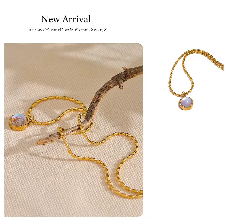 Moonlight Stone Necklace