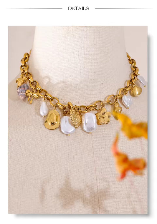 Ocean Charm Necklace