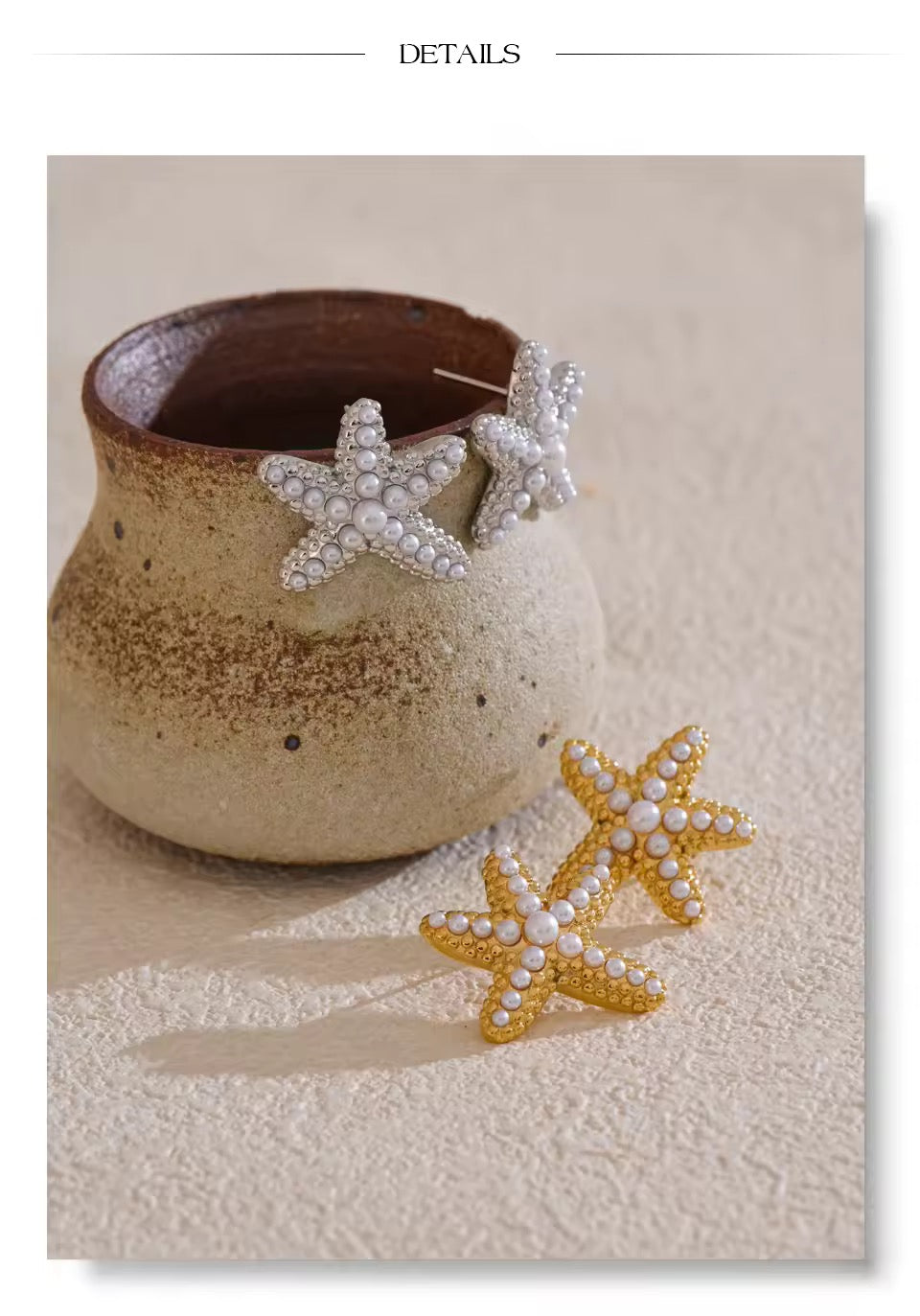 Starfish Stud Earrings